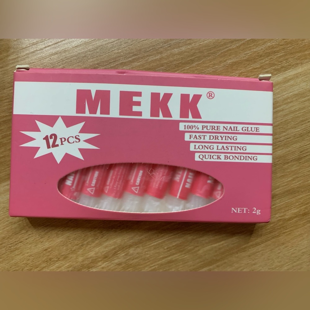 Mekk nail glue 10 pieces  new